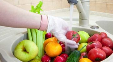 como lavar correctamente frutas y verduras